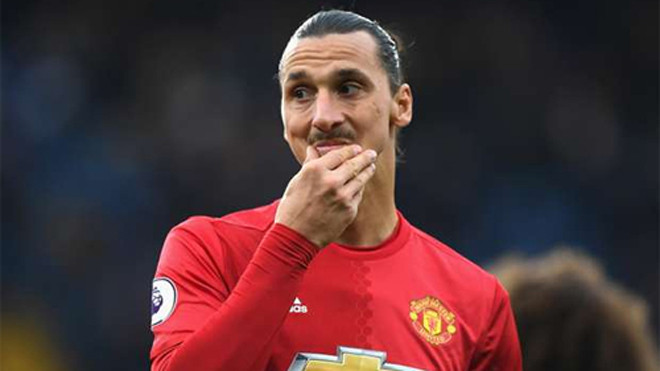 Ibra đang gây lo ngại cho CĐV Man Utd. Ảnh: Reuters.