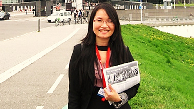 Cô gái Việt được bạn bè nể phục vì thành tích học tập ở châu Âu