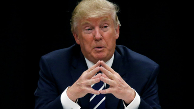 Ứng viên tổng thống Mỹ đảng Cộng hoà Donald Trump. Ảnh: Reuters