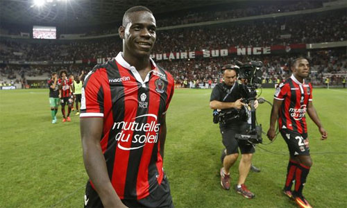 Balotelli đang tỏa sáng ở CLB mới. Ảnh: AFP.
