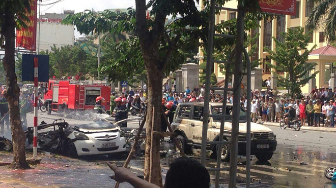 Hiện trường vụ việc