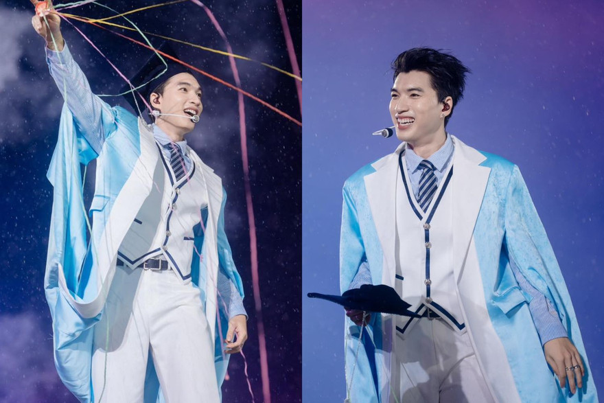 Concert ATSH D-6: HIEUTHUHAI hát live Nước Mắt Cá Sấu, ERIK "xé túi mù"