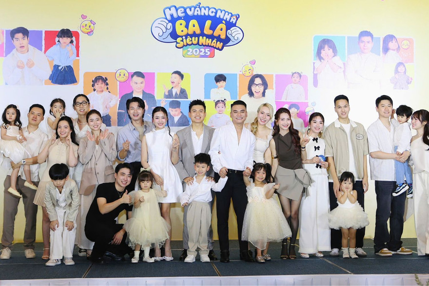Mẹ Vắng Nhà Ba Là Siêu Nhân: Dàn hot kid nhà Dương Lâm, Long Hạt Nhài trở lại