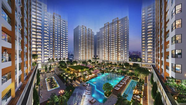 Akari City được thiết kế với hệ thống tiện ích như một thành phố thu nhỏ