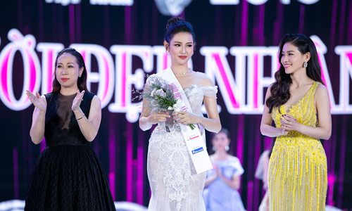 Nguyễn Thúc Thùy Tiên đoạt giải Người Đẹp Nhân ái HHVN 2018