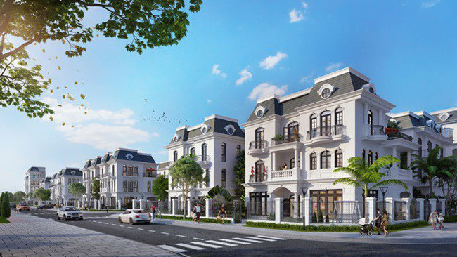 Những căn biệt thự mang kiến trúc đậm chất châu Âu của Vinhomes Star City