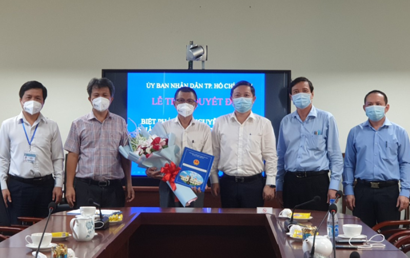 Giám đốc Trung tâm Kiểm soát Bệnh tật TPHCM nhận nhiệm vụ mới