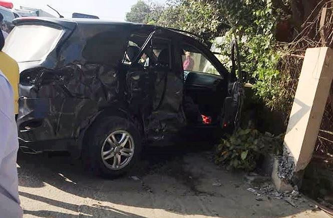 Hiện trường vụ tai nạn