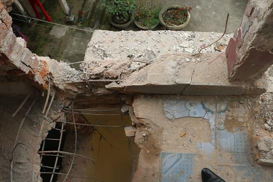 Hiện trường vụ nổ