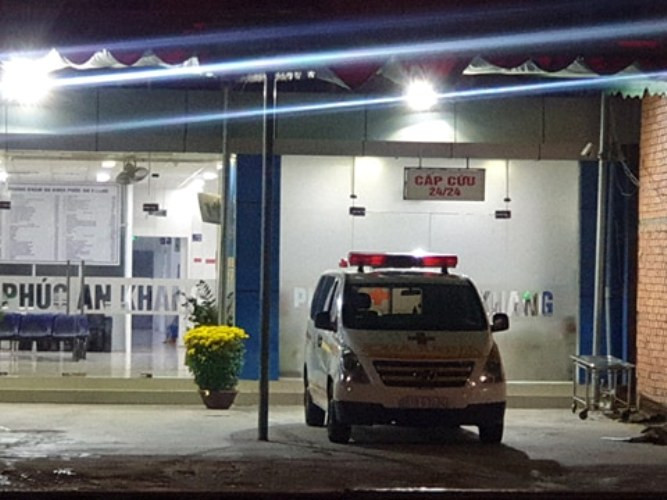 Nạn nhân được đưa đi cấp cứu nhưng đã tử vong