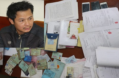 Công an Thanh Hoá bắt quả tang đối tượng cho vay nặng lãi