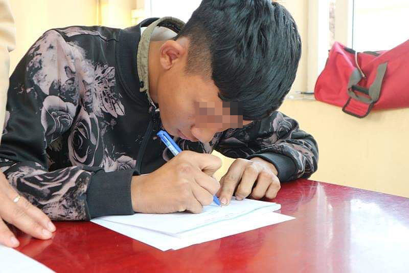 Phát hiện tài xế xe tải dương tính với ma túy trên quốc lộ 1A