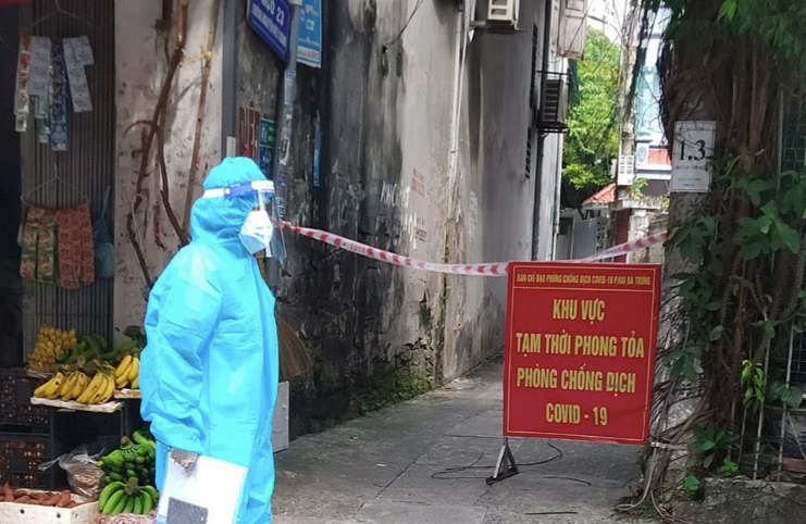 Tiếp tục xuất hiện ổ dịch mới tại thôn 6, xã Phù Vân, thành phố Phủ Lý - Ảnh: Hoàng Long