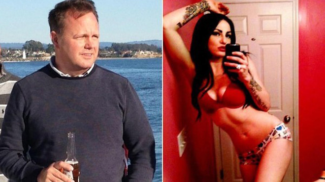 Ông Forrest Hayes, 53 tuổi, và Alix Catherine Tichelman, 26 tuổi. Ảnh: AP 