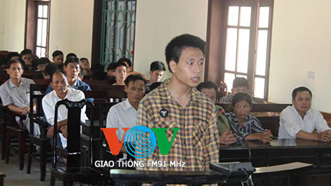 Bị cáo Hà tại tòa