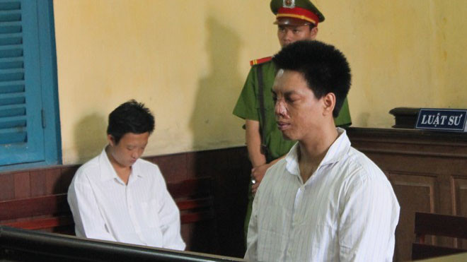 Vũ tại tòa phúc thẩm.