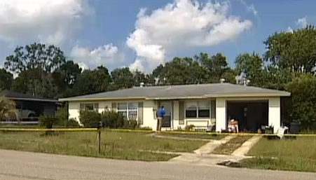 Căn nhà nơi xảy ra vụ tự sát. Ảnh: WFLA News Channel 8 