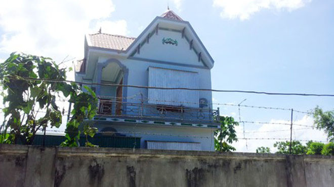 Ngôi nhà hiện tại bà Nga đang sống cùng con gái út ở huyện Nam Đàn. 