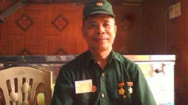 Thương binh Đinh Văn Cảnh