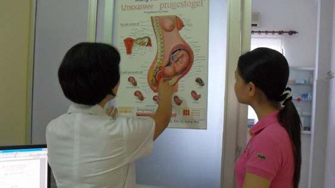 Tư vấn phụ khoa kế hoạch hóa gia đình cho chị em phụ nữ để nâng cao kiến thức phòng bệnh.