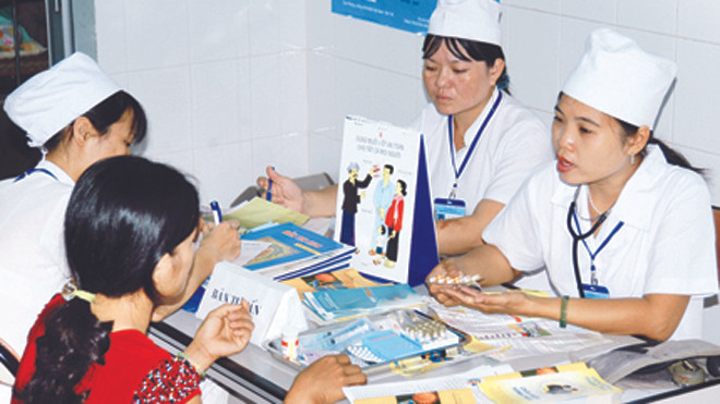 Khi mang thai, phụ nữ cần đi khám sức khỏe định kỳ để kịp thời phát hiện những bất thường. ảnh: Dương Ngọc