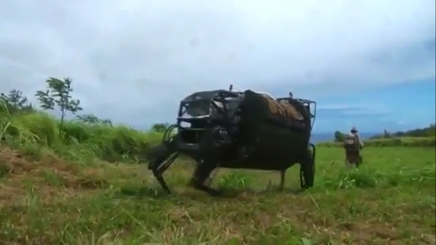 Quân đội Mỹ thử nghiệm robot 2 triệu USD