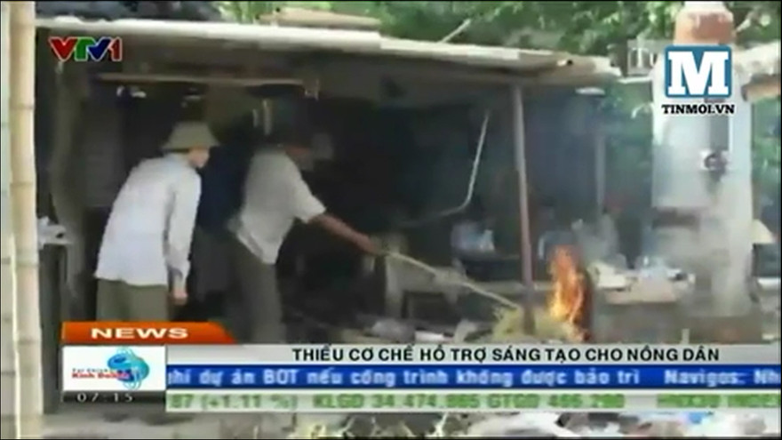 Lão nông Thái Bình chế tạo lò đốt rác ra... điện