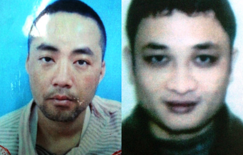 Lâm và Đức bị truy nã. Ảnh: C.A