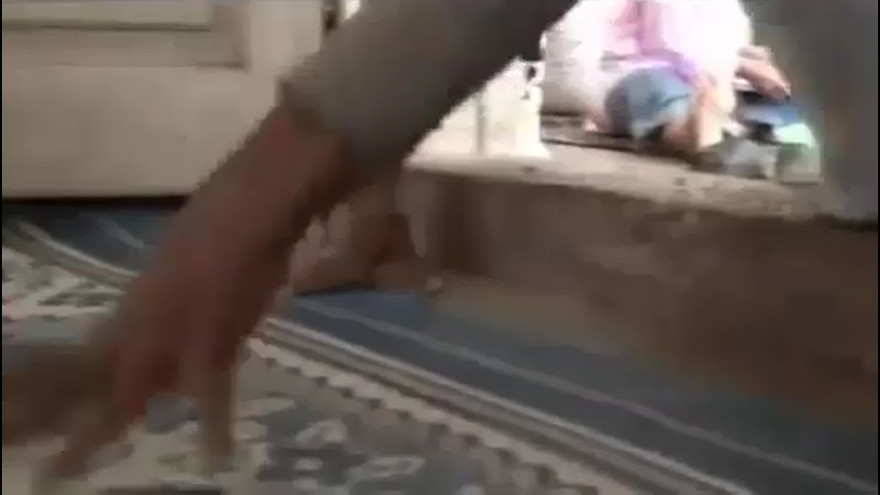 Kỳ lạ gia đình đi bằng “4 chân” ở Thổ Nhĩ Kỳ