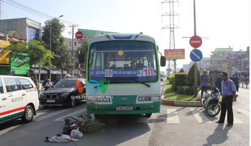 Hiện trường vụ tai nạn