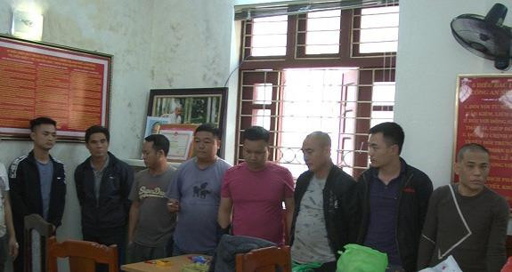 Một số đối tượng tại cơ quan điều tra