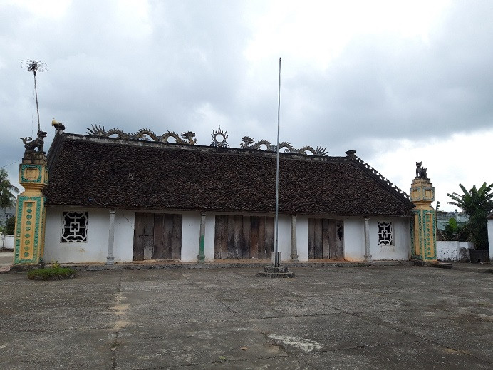 Đình làng Phúc Điền xuống cấp nhiều năm