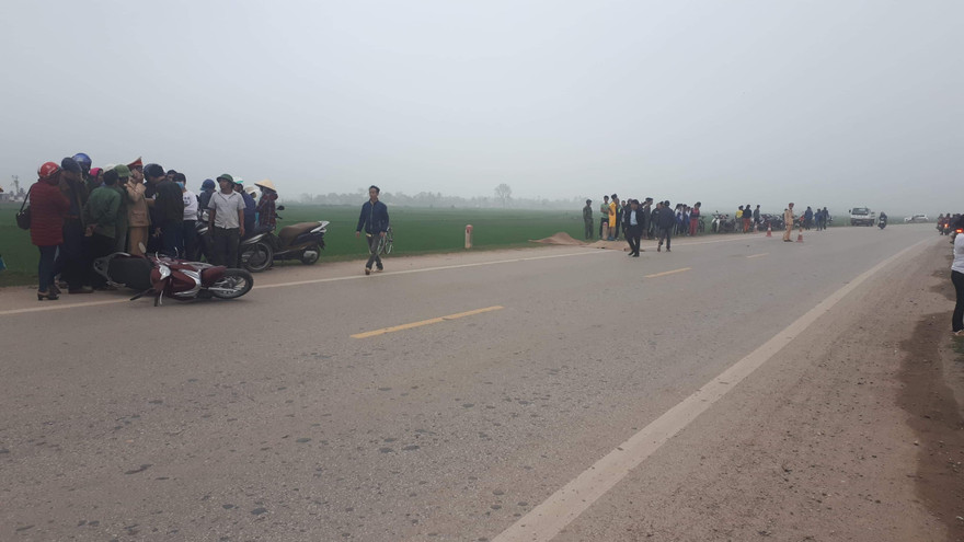 Hiện trường vụ tai nạn