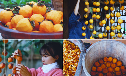 Món hồng dẻo 'ngậm khí trời' của tiên nữ Trung Quốc