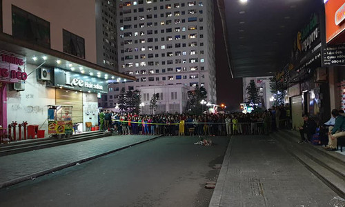 Hiện trường vụ việc.