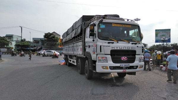 Hiện trường vụ tai nạn 