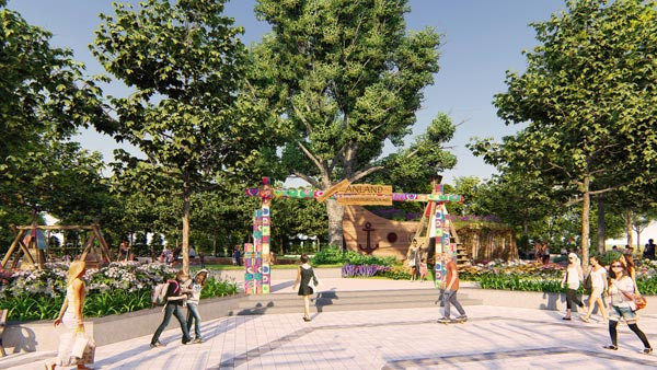 Không gian ngập tràn thiên nhiên của Anland Premium