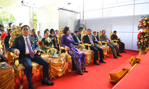 Các đại biểu khách mời Vip tham dự Lễ khai trương