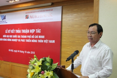 Agribank ký thoả thuận hợp tác toàn diện với Đại học Quốc gia TPHCM
