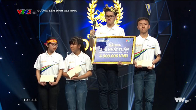 Nam sinh xác lập kỷ lục mới của ‘Đường lên đỉnh Olympia’ sau 17 năm