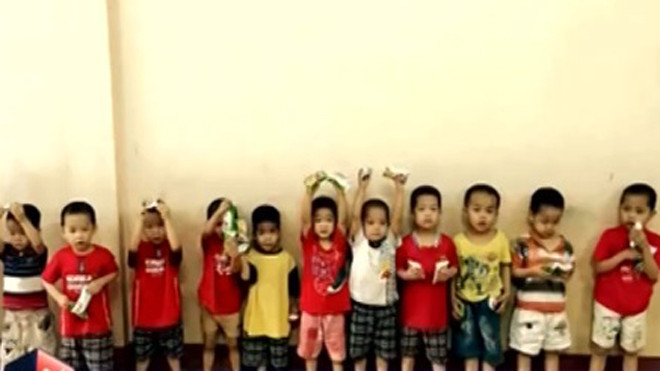 Ảnh chụp từ màn hình VTV