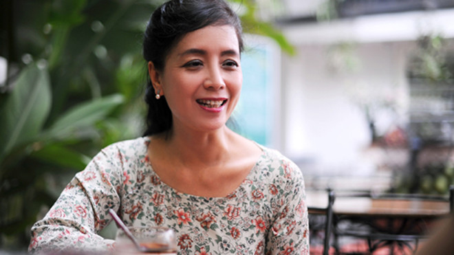 Nữ diễn viên "Mẹ chồng tôi" ở tuổi 48.