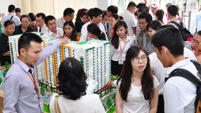 Một dự án nằm ở phía Tây TP HCM tọa lạc ngay trung tâm quận Tân Phú. Ảnh: V.L