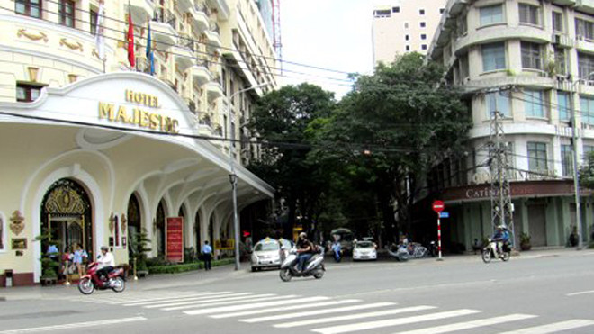 Mặt bằng bán lẻ tại các quận trung tâm ở TP HCM có giá thuê cao hơn so với nhiều quốc gia trong khu vực. Ảnh: HC