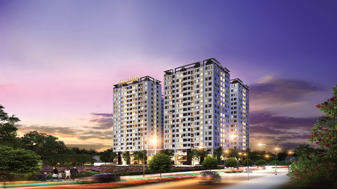 Phối cảnh dự án Florita quận 7, một trong những dự án có sức thu hút khách hàng của Hưng Thịnh. 