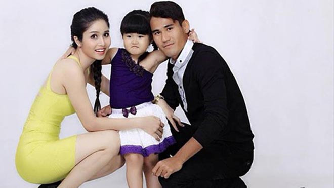 Con gái của hai vợ chồng Thảo Trang - Phan Thanh Bình được 5 tuổi.
