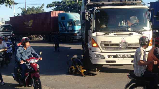 Hiện trường tai nạn.