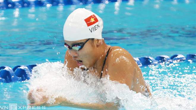 Hiện tại Ánh Viên hướng đến việc hoàn thiện kỹ năng hơn là kết quả ở các giải đấu. Ảnh: Đức Đồng.