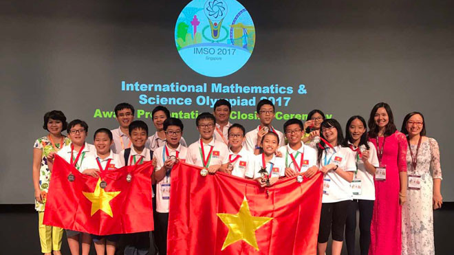 Thí sinh Việt Nam đạt huy chương vàng đầu tiên môn khoa học 