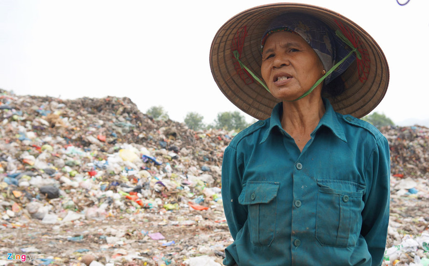 Bà Dương Thị Thơm. Ảnh: Quang Anh.